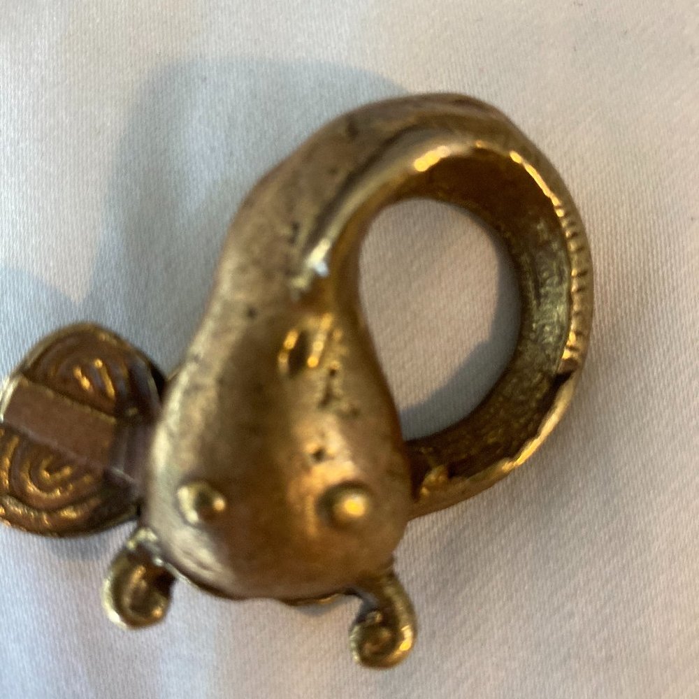 Alva Studios Reproduction Vintage Catfish Brooch